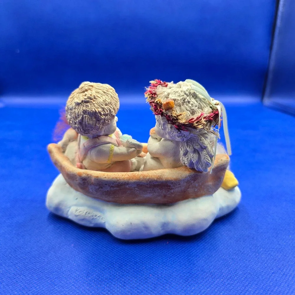 Dreamsicles Dont Rock The Boat Figurine DC404 Kristin Angel Cherub 1998 vintage